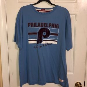 Mitchell & Ness Phillies t-shirt. Size 2XL